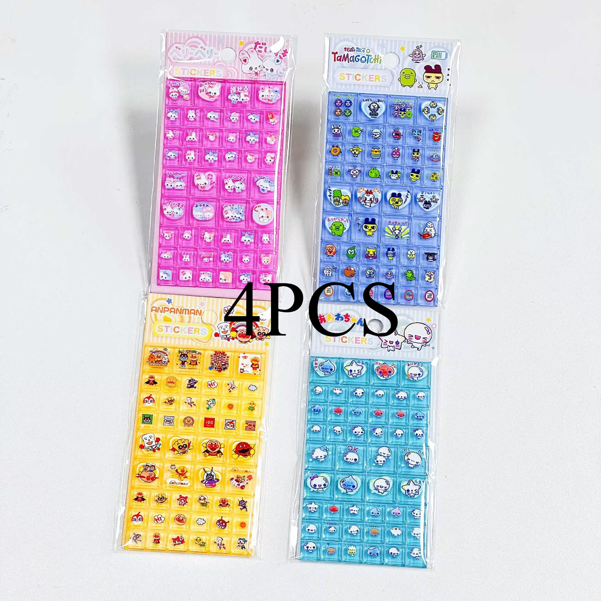 Laptop Accessories All - 2/4p Solid Square Sticker Diy Mobile