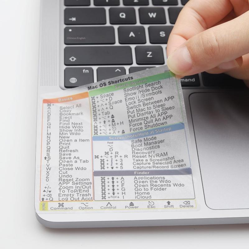 Laptop Accessories Officeworks - New Keyboard Shortcut Reference Stickers, Quick