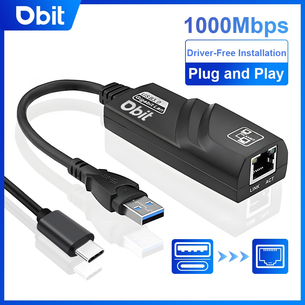 Laptop Accessories For Programmers - DBIT Wi-fi Adapter 3.0 USB HUB