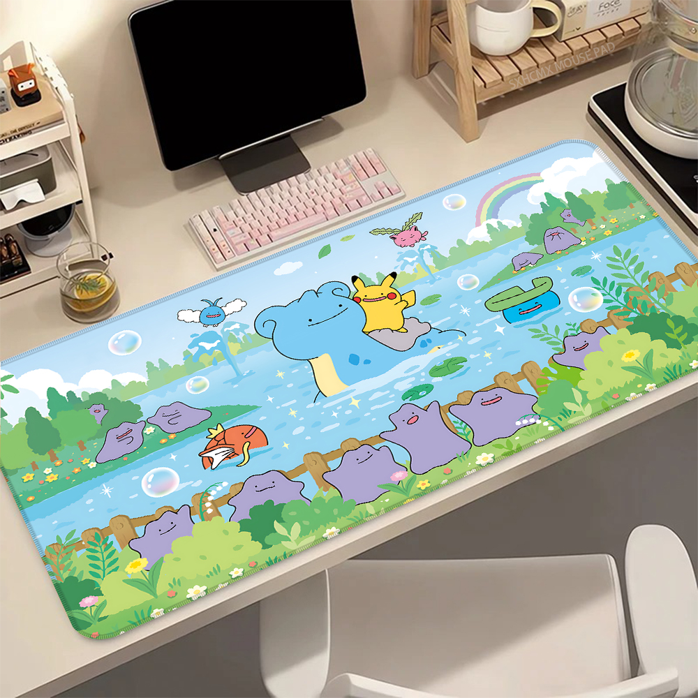 Laptop Accessories For Programmers - Large Gaming Mouse Pad Anti-slip Rubber
