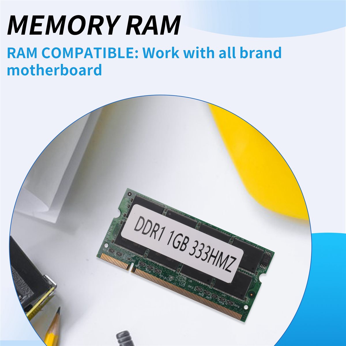 Laptop Accessories Ram - A43M 1GB DDR1 Laptop Memory Ram