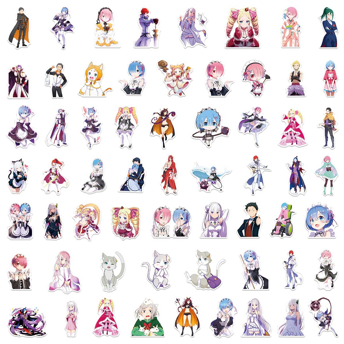 50Pcs Re Zero Starting Life in – Laptop Accessories Ram Bewertung und Preis