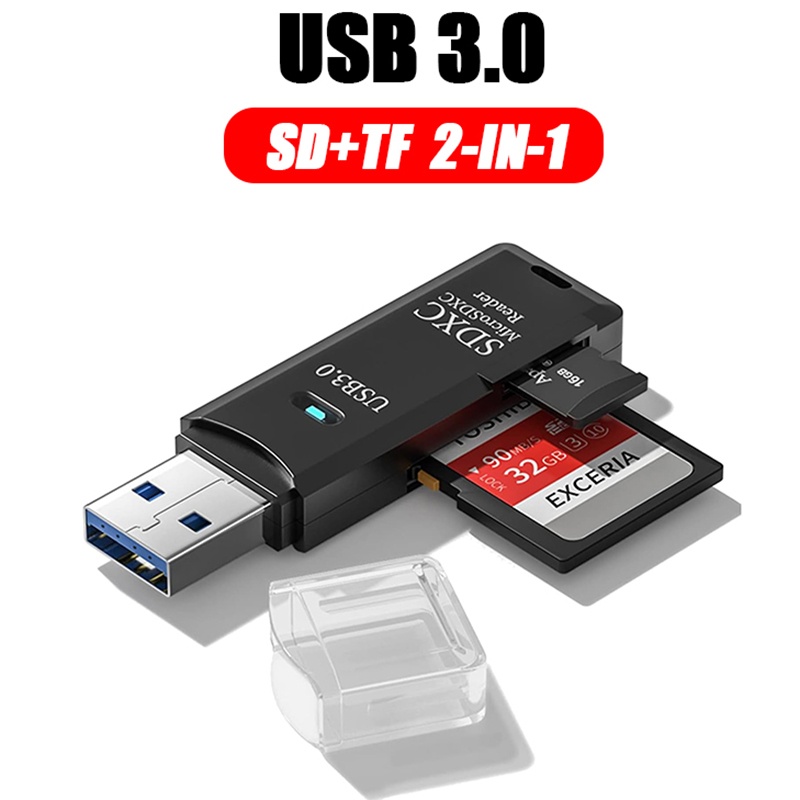 2 In 1 USB 3.0 Card Reader Por – Laptop Accessories For Programmers Bewertung und Preis