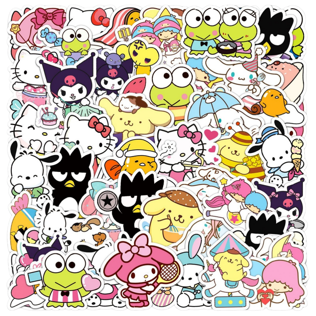 50Pcs Hello Kitty Kuromi Stick – Laptop Accessories Girly Bewertung und Preis
