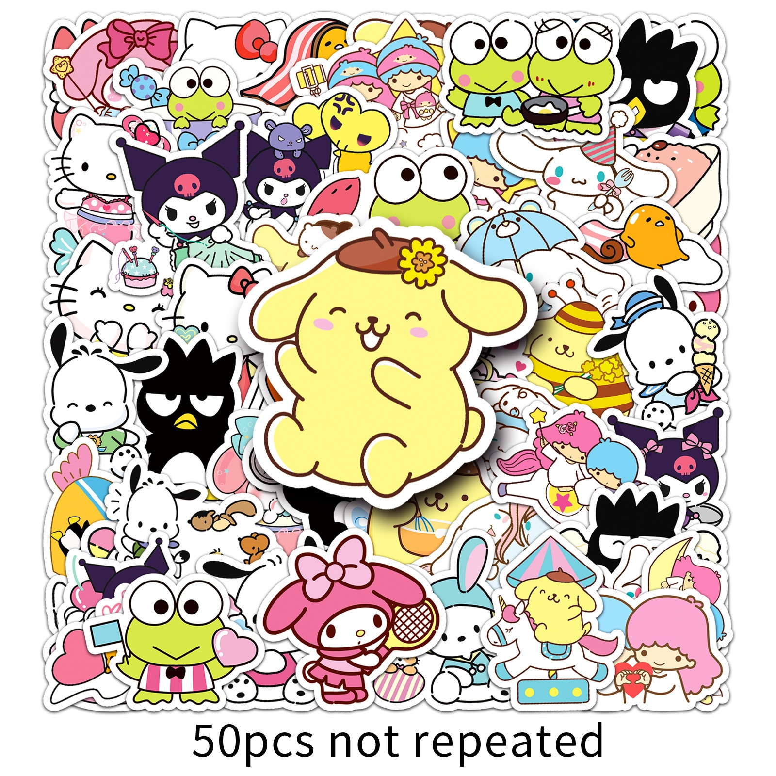 50Pcs Hello Kitty Kuromi Stick – Laptop Accessories Girly Bewertung und Preis