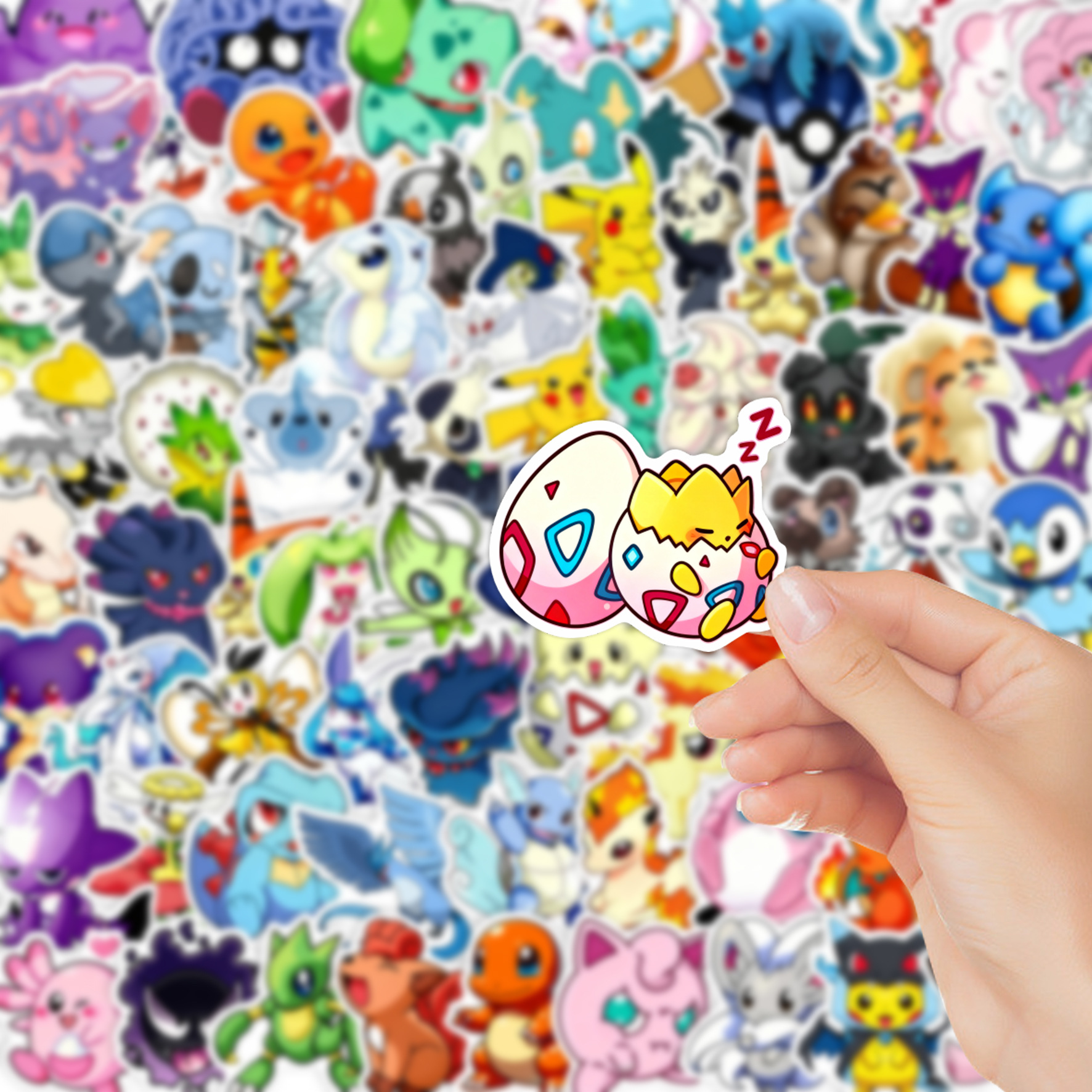 100/200pcs Pokemon Anime Stick – Laptop Accessories All Bewertung und Preis
