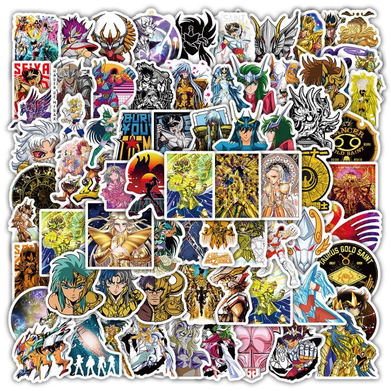 101Pcs Saint Seiya Anime Stick – Laptop Accessories All Bewertung und Preis