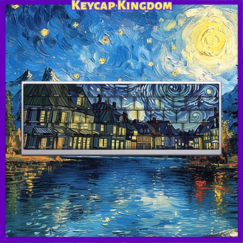 Van Gogh Starry Sky Theme Keyc – Laptop Accessories For Programmers Bewertung und Preis