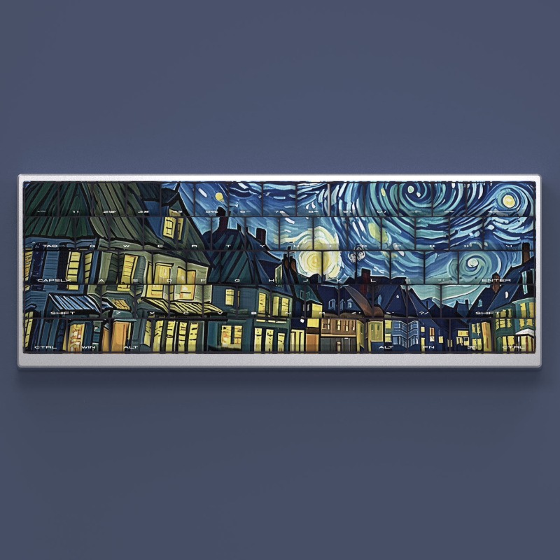 Van Gogh Starry Sky Theme Keyc – Laptop Accessories For Programmers Bewertung und Preis
