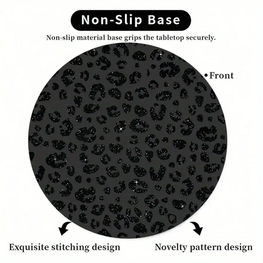 Black Leopard Print Cute Mouse – Laptop Accessories Officeworks Bewertung und Preis