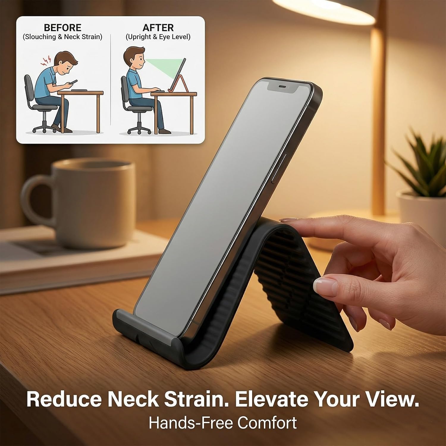 Lazy Portable Phone Stand Sili – Laptop Accessories All Bewertung und Preis