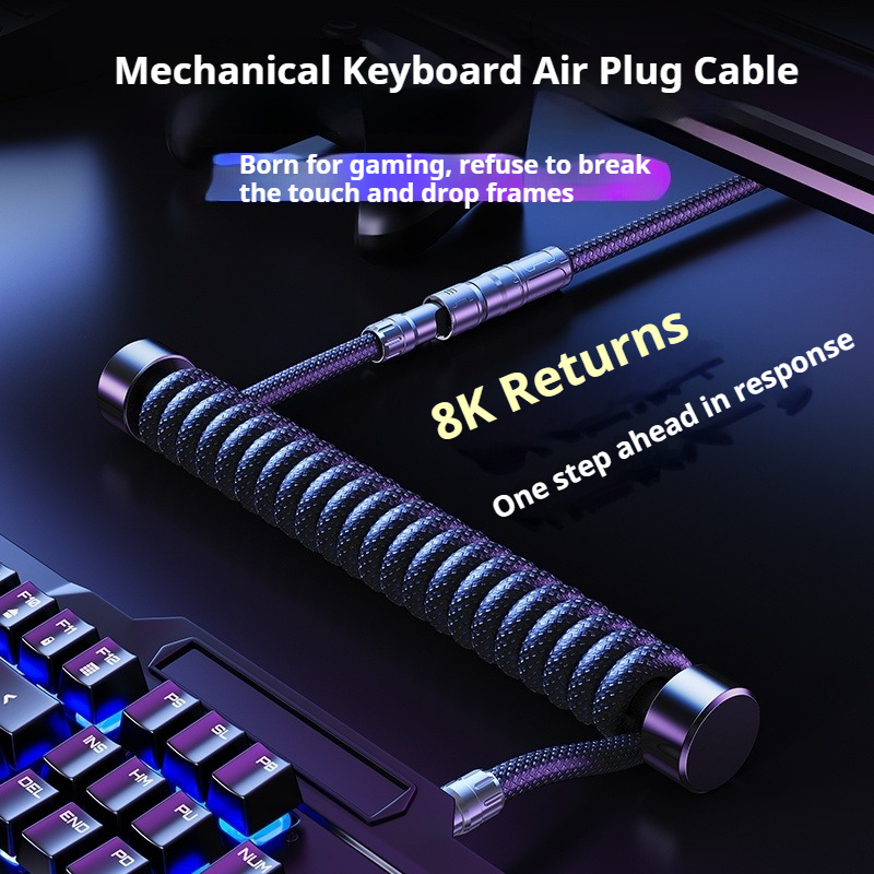 Eary 1.2m Coiled Keyboard Cabl – Laptop Accessories For Programmers Bewertung und Preis