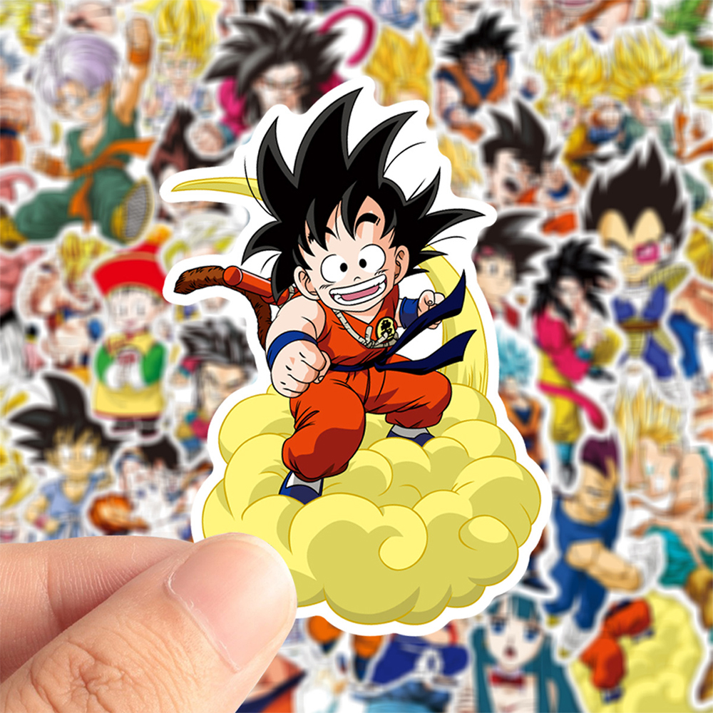50pcs Anime Dragon Ball Sticke – Laptop Accessories All Bewertung und Preis