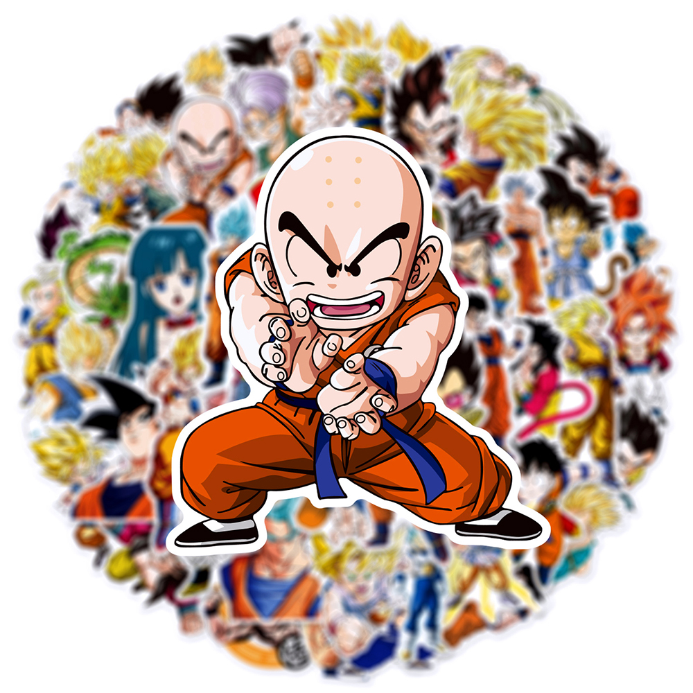 50pcs Anime Dragon Ball Sticke – Laptop Accessories All Bewertung und Preis