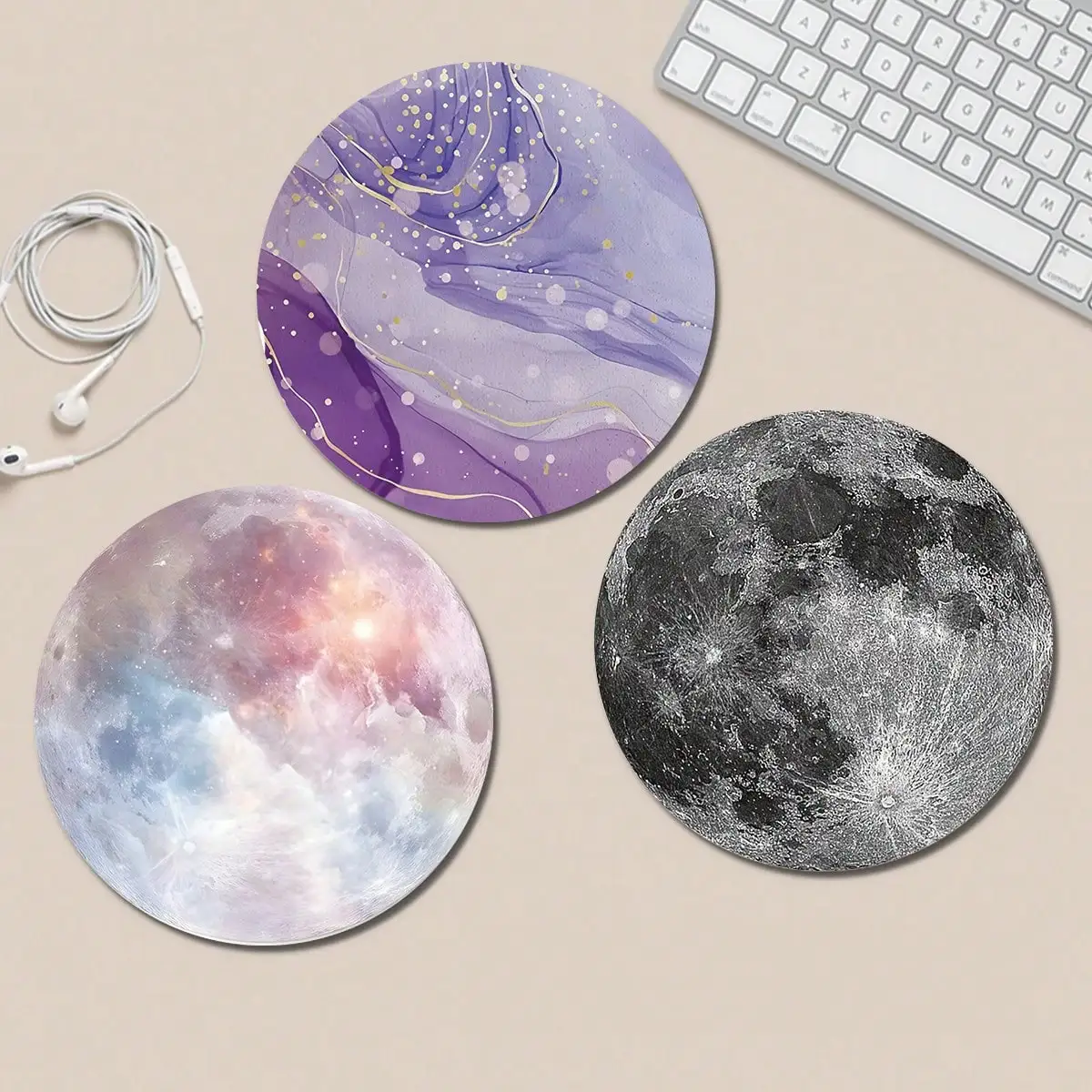 1 Purple Marble Moon Cute Mous – Laptop Accessories Officeworks Bewertung und Preis