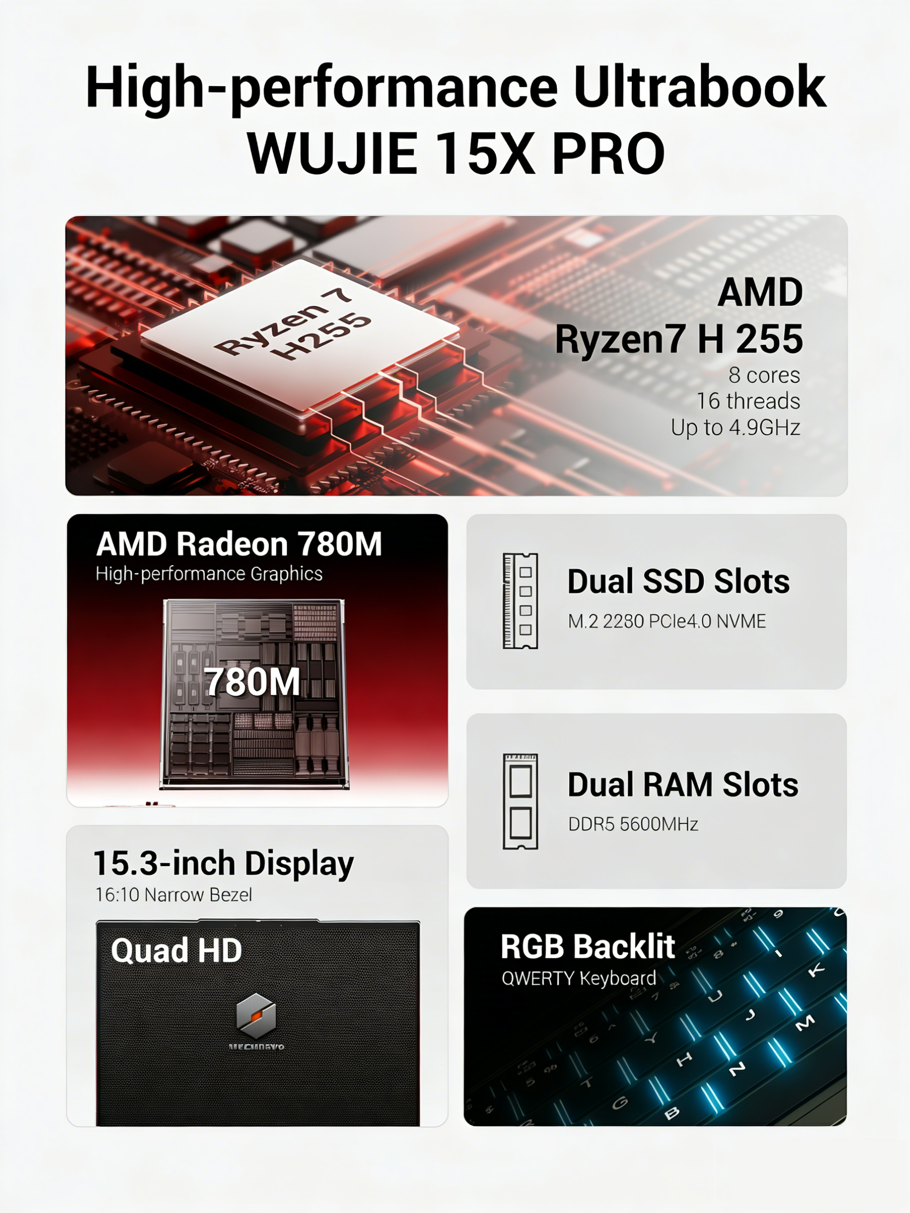 Firebat Wujie 15X Pro - Amd Ry – Laptop Accessories Ram Bewertung und Preis