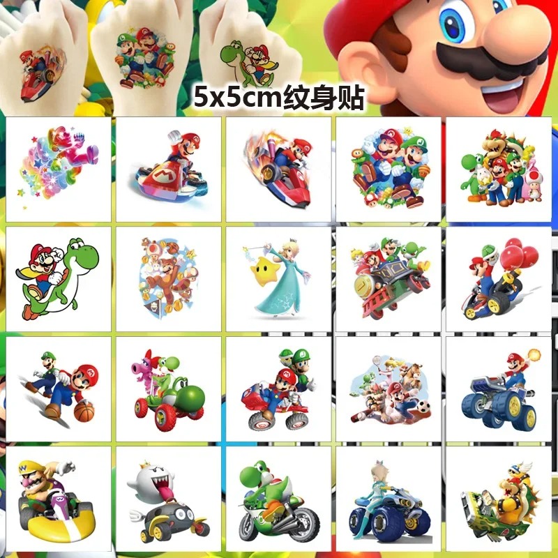 20PCS 5CM*5CM Cartoon Mario Br – Laptop Accessories All Bewertung und Preis