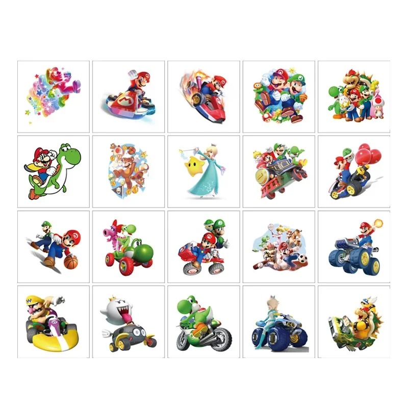 20PCS 5CM*5CM Cartoon Mario Br – Laptop Accessories All Bewertung und Preis