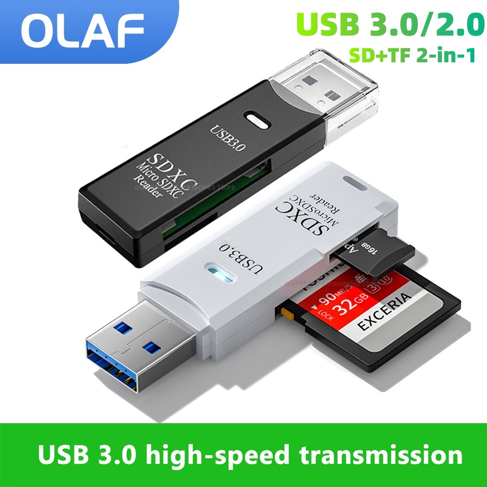 2 in 1 USB 3.0/2.0 Micro SD TF – Laptop Accessories For Programmers Bewertung und Preis