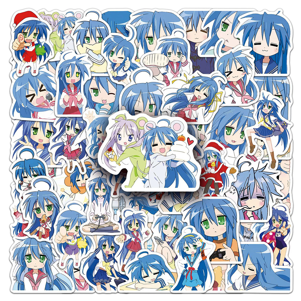 10/30/50pcs Funny Anime Lucky  – Laptop Accessories Girly Bewertung und Preis