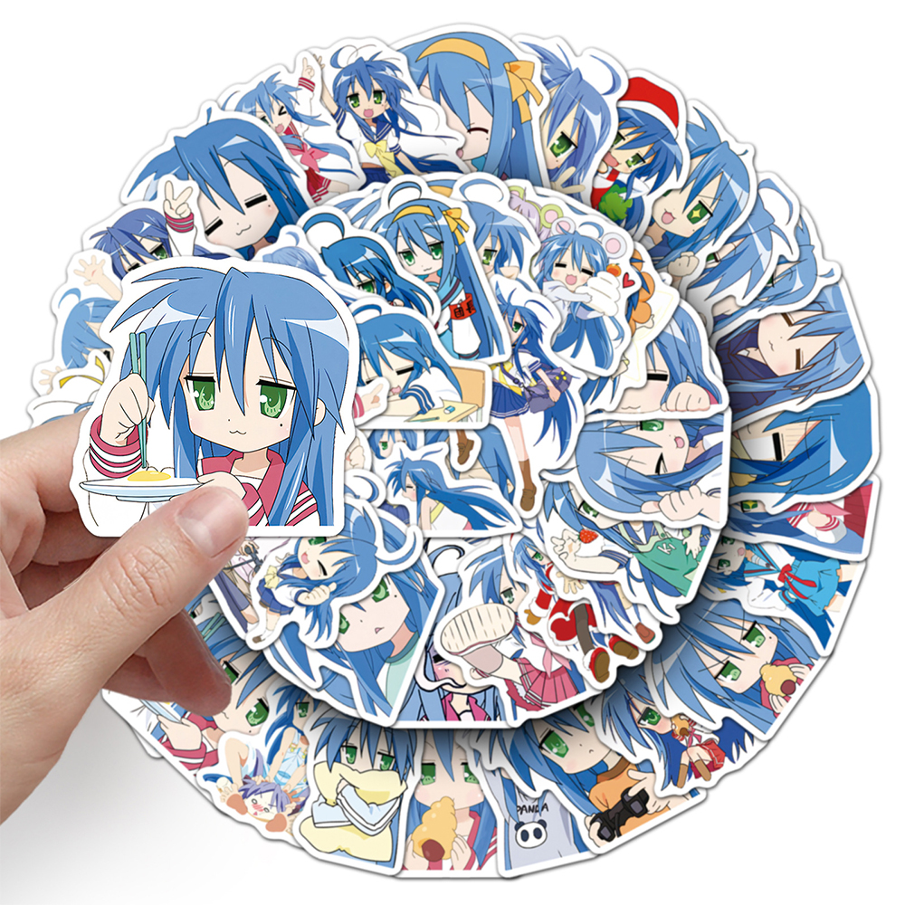 10/30/50pcs Funny Anime Lucky  – Laptop Accessories Girly Bewertung und Preis