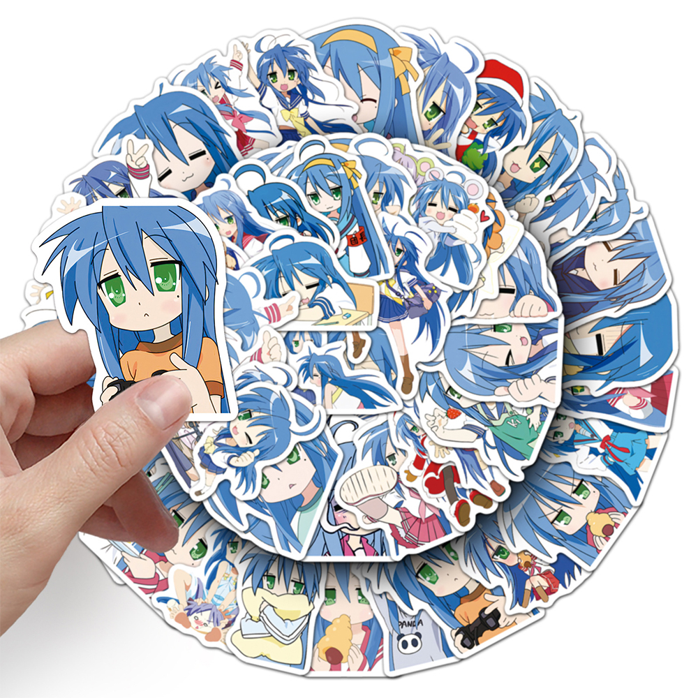 10/30/50pcs Funny Anime Lucky  – Laptop Accessories Girly Bewertung und Preis