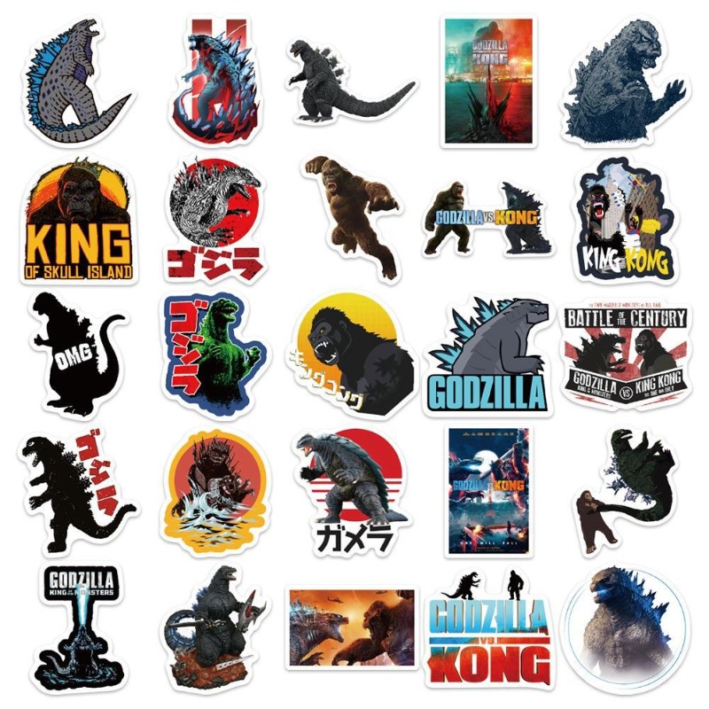 50pcs/set Movies Godzilla Vs.  – Laptop Accessories All Bewertung und Preis